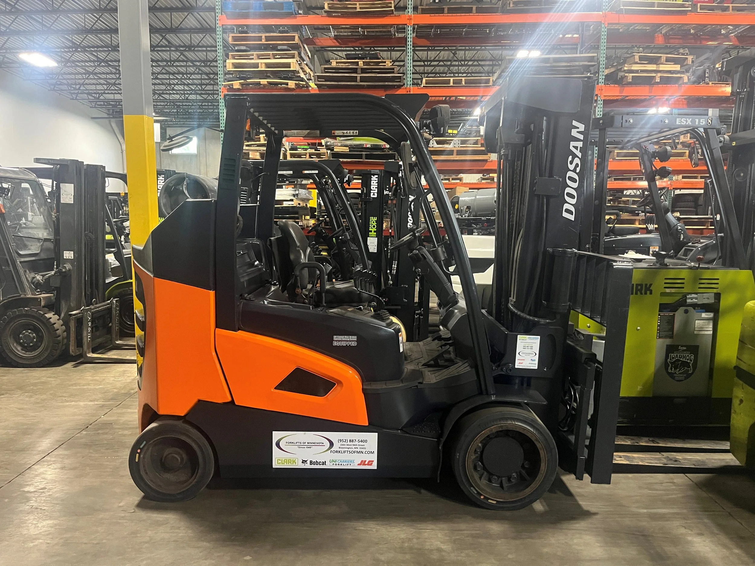 2022 Doosan GC55BCS-9 - $54,750